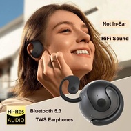TZUZL Open-Ear True Wireless Earphones Bluetooth Headphones TWS 5.3 with Microphone Noise Cancelling Pure Sound Quality  Earbuds Premium Sound