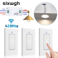 Wireless Switch Set Diy RF 433Mhz smart switch Remote Controller switch