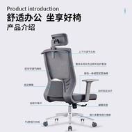ST-🚢Simple Modern Office Reclining Dual-Purpose Computer Chair Long-Sitting Home Comfortable Seat Ergonomic Chair
