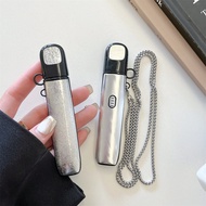 Relx Infinity Plus Case Stainless Metal Lanyard Cover with Necklace Pod Cap for Relx infinity Protec