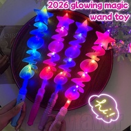 1/4Pcs 2026 LED Glowing Magic Wand - Multi-Mode Lighting Children Glowing Stick - Long-Lasting Party