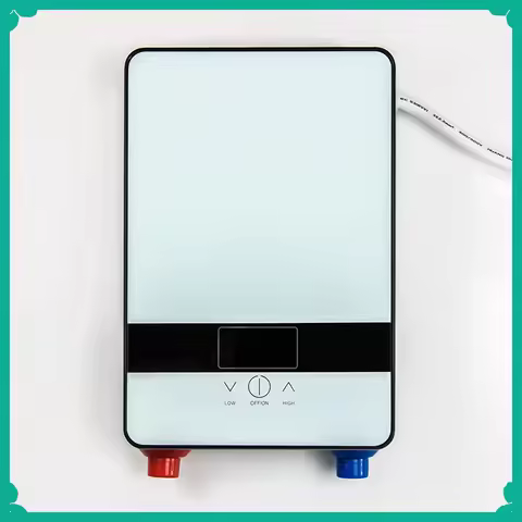 Household Electric Instant Water Heater 6500W Bathroom Heating Instant Constant Temperature Heater K