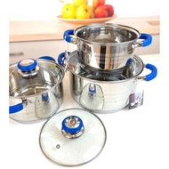 KAISA VILLA Cooking Pots 6 Pcs Sets Kitchen Pot Cooking - 99storemall