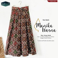 Rok batik unggul jaya ungu wanita panjang payung jumbo murah bawahan batik dewasa kondangan kebaya