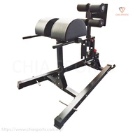 Commercial Adjustable GHD Machine Glute Ham Developer Back Hyper Extension Roman Chair Sit-up Traine