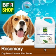 Dog Foam Cleanser Flea Buster - Rosemary - 5L