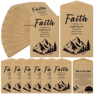 [SHNZCC] 100 Pcs Memorial Day Envelopes/Mustard Seed Of Faith Envelopes No Seed (Mustard Seed) EFYS