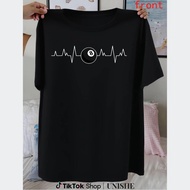 Pool Players' Favorite 8 Ball Heartbeat Tee,
