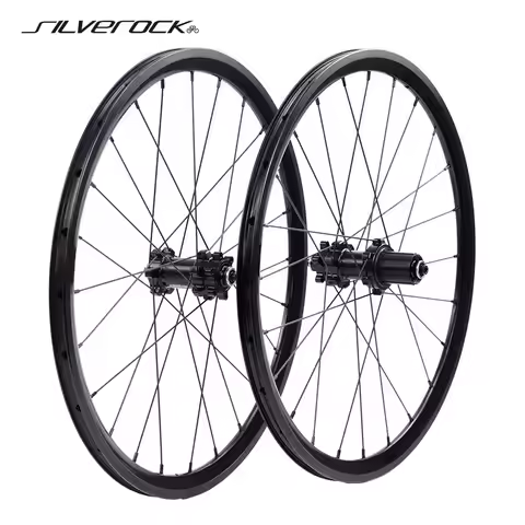 SILVEROCK 20" 451 406 Aluminum Wheels Disc Brake 24mm Height 24H for Mini Velo Folding BMX Recumbent