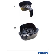 Philips Air Fryer HD9270 9280 Frying Basket Handle Grid Oil Tray Grill Accessories