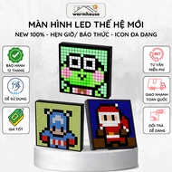 Decorative Led Screen Connected to App 32x32 Pixel, Timer, Timer, Alarm, Flashing to Music and Many 