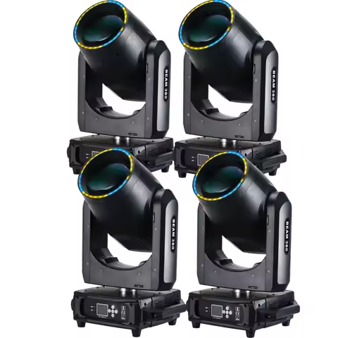 Lyre Beam 20R Moving Head Stage Light Sharpy Gobo 380W Dj Lights With 16Chs Dmx Control Good For Dis