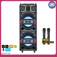 GMC SPEAKER 899i MULTIMEDIA BLUETOOTH + 2 MIC WIRELESS