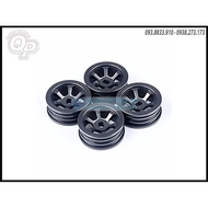 Mâm xe kim loại dành cho xe điều khiển từ xa Wltoys 1/28 K969 / K989 (xanh/ đỏ / đen)