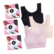 (3 PCS) ZeroFeel Seamless Bra Round Neck