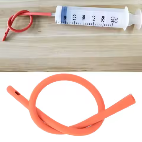 38mm Unisex Portable Silicone Colon Enema Tube Vaginal Cleaning Anal Pipe Accessory Anal Enema Nozzl