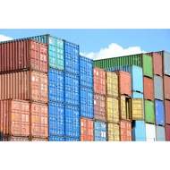 Miniature Container 40 Feet Flat Carriage HO Scale