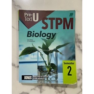Preloved STPM Form 6 Sasbadi Semester 2/Term 2 Biology