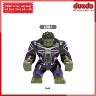 Bigfig Superhero HULK End Game - Minifigures Big Fig Iron Man XINH 1051 EndGame Puzzle Toy
