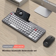 K01 Bluetooth Wireless Keyboard And Mouse Three-Mode Full-Size Mini Keyboard Set 2.4G For Laptop PC Ipad Macbook Table