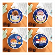 【Poke 】embroidery Kit Cross Stitch Kit Punch Needle Cross Stitch for Beginner DIY Needle Handcraft W