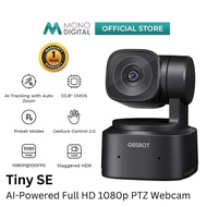 OBSBOT TINY SE AI-POWERED FULL HD 1080P PTZ WEBCAM WITH AI TRACKING WITH AUTO ZOOM, 1/2.8" CMOS, VAR