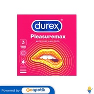 Durex Pleasuremax Kondom Box 3 Pcs