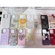 iPhone 14 Pro Case Cute Pattern Set (Secondhand Self-Use Case)