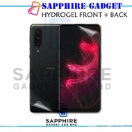 Hydrogel Front + Back Screen Protector for Sharp Aquos Zero 2 / Aquos Zero 5G Basic  / Aquos R Compa