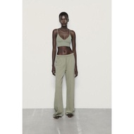 ZARA GREEN CROP TOP