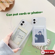 IP Card Holder For Xiaomi Redmi Note 10 9 8 Pro Max 10S 9S 9A 9C 9T 7A K40 K20 Pro K30s Phone Case T