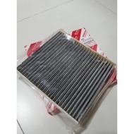 Carbon aircon filter for Lexus IS E30 E31 E35 E36 E37, GS L10 L11 L15 L16, RC C10, Toyota Crown S210 S211 S214