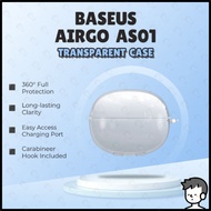 Baseus AirGo AS01 Case Earbuds Protective Shell Soft TPU Transparent Case Baseus AS01 Case Clear Cas