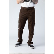 DP Men | Slim Fit Cargo Long Pants Coffee - DT9514S