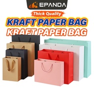 EPANDA Paper Gift Bag with Fabric Handle for Wedding Door Favors