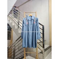 Azalea Women's Tunic, Rayon Twill Material, Floral Embroidery Motif, Fashion