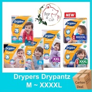 DRYPERS DRYPANTZ CARTON DEAL (M-XXXXL Size)