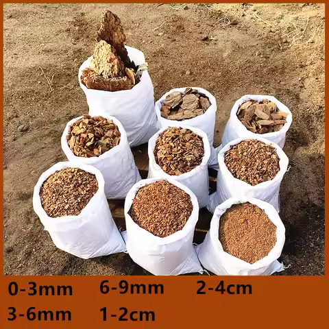 Natura Pine Bark Dendrobe Orchid Plants Zymotic Pine Tree Bark Fertilizer Long Time Last Cultivation