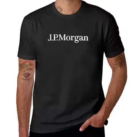 JP Morgan T-Shirt animal prinfor boys custom t-shirts blue lock anime shirt men graphic t shirts