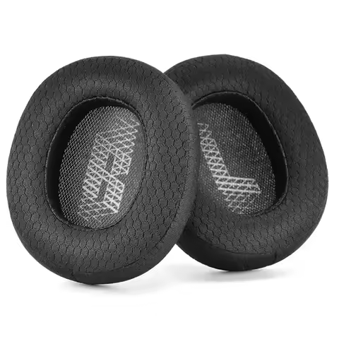 Replacement Breathable football mesh style EarPads for JBL E65 E65BTNC / Duet NC/Live 650BTNC Live 6