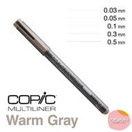 Copic Warm Gray Multiliner Pen, Copic Multiliner Marker