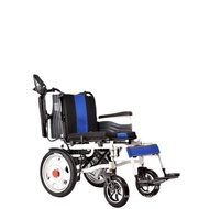 ST/🎫Wheelchair Electric Elderly Disabled Electric Wheelchair Trolley Elderly Scooter Foldable Electric Wheelchair HQVC
