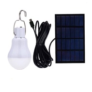 12LED Hook Light Solar + USB Dual Purpose Rechargeable Solar Light Bulb Outdoor Waterproof Camping S