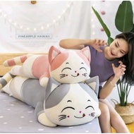 [SH]boneka guling kucing lying Jumbo 90 CM