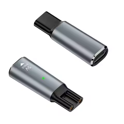5V Type-C Shaver Adapter Charger Converter for Philips OneBlade QP2724 QP2834 QP1424 QP1924 QP4631 B