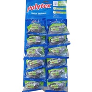 DE4 1 lusin POLYTEX Sabut Stainless Regular Cuci Piring Kawat anti karat