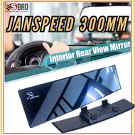 Car Rear View Mirror J-11 300mm FLAT MIRROR J11 Janspeed Mirror 300MM Clear