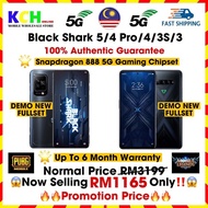 【💯GLOBAL】Black Shark 5/4 PRO/4/3S/3 (5G Dual Sim) 120Hz Display Gaming Edition 6.67Inch AMOLED Snapdragon 865 5G Chipset