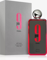 original Afnan 9pm Rebel Eau De Parfum 100ml Fragrance For Men & Women