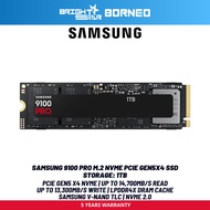 SAMSUNG 9100 PRO M.2 PCIe Gen5 X4 NVMe SSD - 1TB